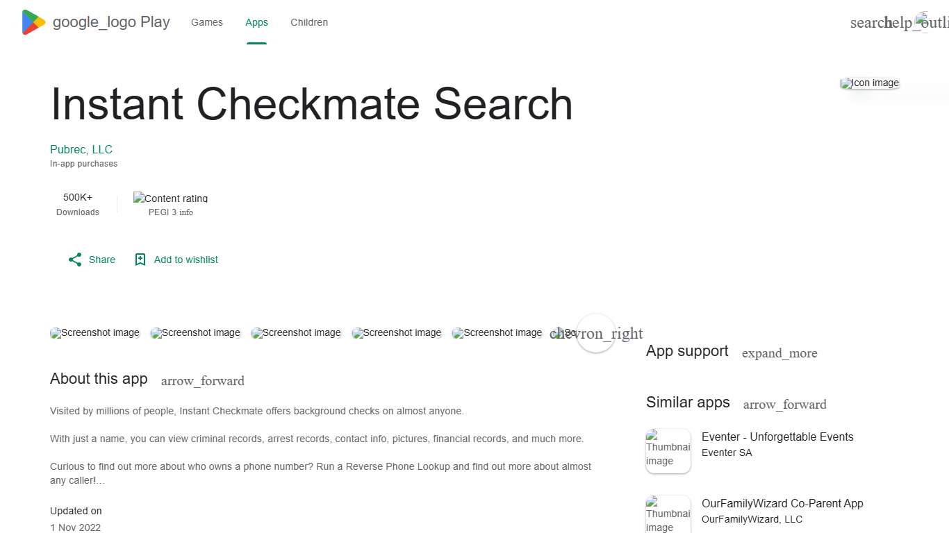 Instant Checkmate Search – Apps on Google Play