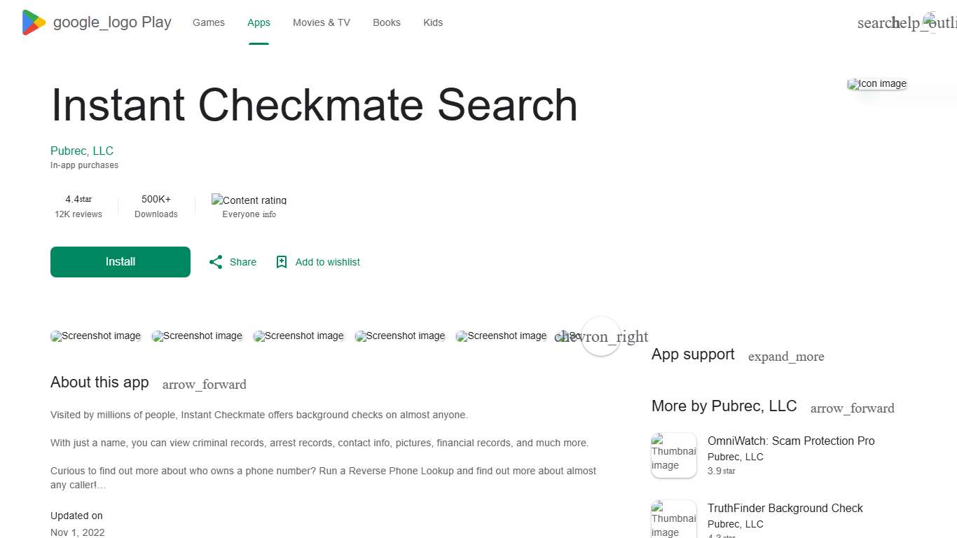 Instant Checkmate Search - Apps on Google Play